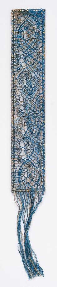 Pierre Fouché. Tema en Variasies. 2016. Bobbin lace in cotton, wood laminate. 24.5 x 30cm